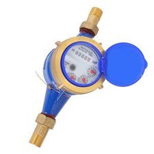 Compteur d'eau numérique DN15 mécanique tout fer avec design résistant à la