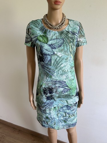 Robe verte imprimée - robe,
