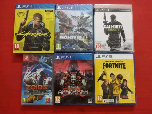 Lot jeux vidéo sony - vidéo,