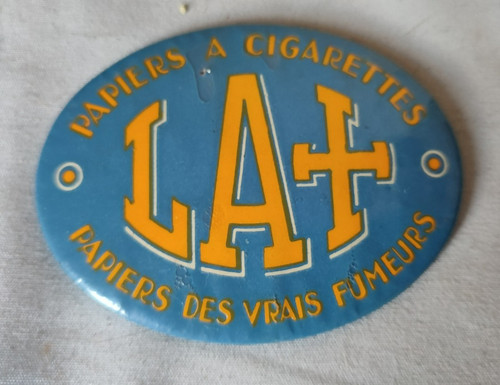 Ancien miroir publicitaire - miroir,
