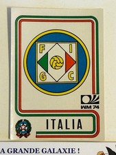 Image ITALIA # 283 ITALIE PANINI World Cup Munich 74 München D'origine + Dos NM