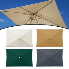 Auvent de remplacement pour parasol de terrasse rectangulaire 200 cm x 300 cm
