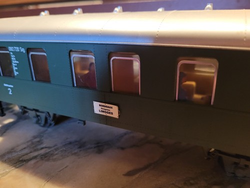 Voiture voyageurs echelle zero - voyageurs,