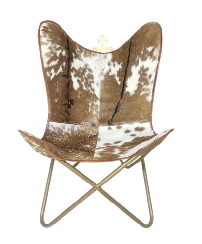 Fauteuil papillon cuir - fauteuil, en