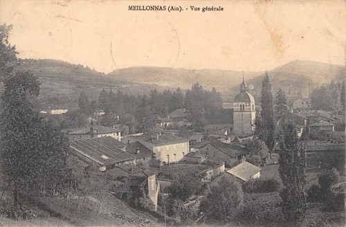 Cpa meillonnas vue generale - vue,