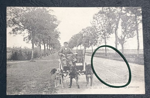 Cpa le loiret attelage - , 45.