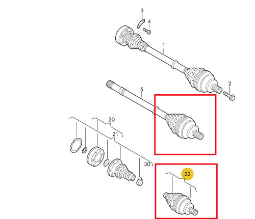 Syncro joint kit - syncro, arbre