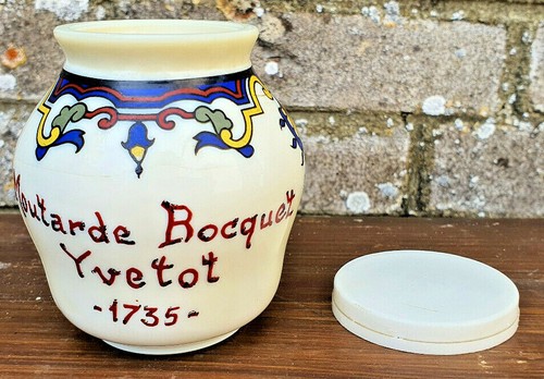Ancienne pot moutarde - à,