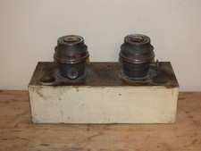 Rare lampe à pétrole à 2 bruleurs Super Aladdin - British made