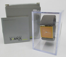 TA1263 PHILIPPE STARCK WITH FOSSIL MONTRE QUARTZ FEMME ORANGE Ref PH5011 340701