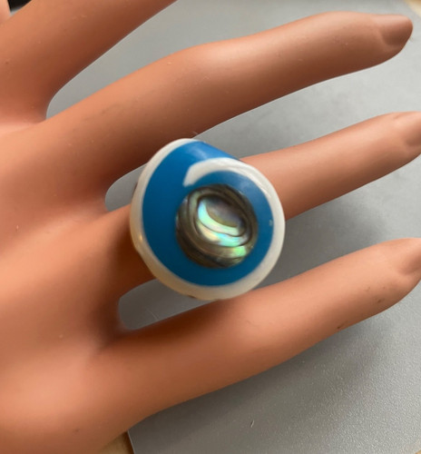 Bague coquillage 47 - bague,