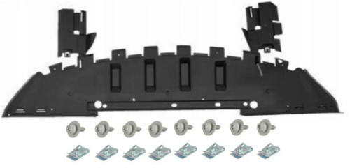 Clips plaque couvercle cache - +,