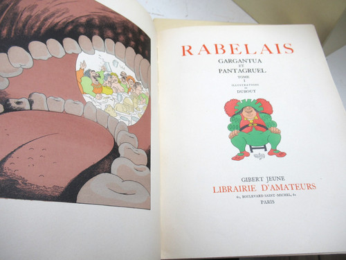 Rabelais gargantua - rabelais, et