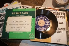 45 tours   ravel bolero pathe vox