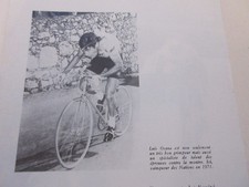CYCLISME COUPURE LIVRE F672 GRAND PRIX des NATIONS 1971 Luis OCANA