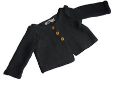 J9 Vêtement occasion BB Fille Gilet laine GEMO 1 Mois