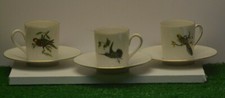 ANCIEN LOT 4 TASSES 3 SOUCOUPE