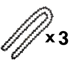 Lot de 3 chaînes 85 maillons
