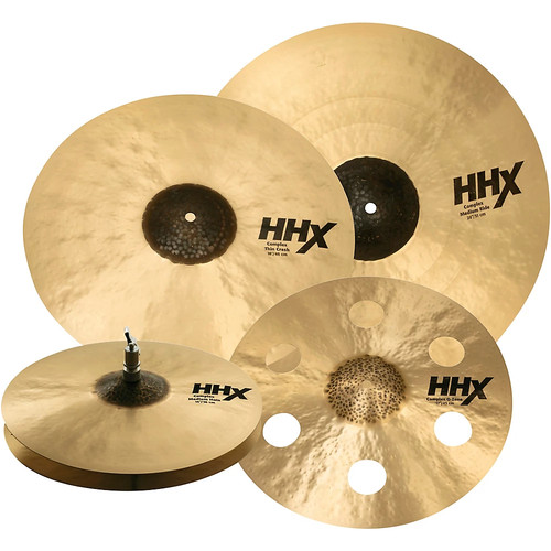 Sabian hhx complex cymbal set - complex,