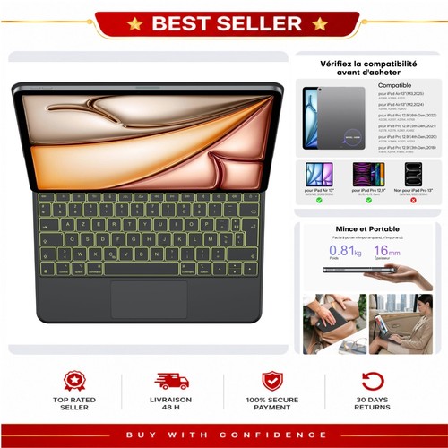Omoton clavier azerty ipad air - omoton,