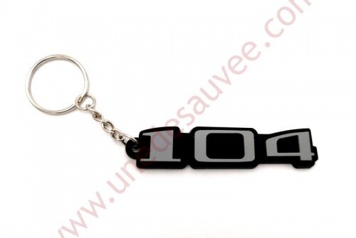 Porte clé peugeot 104 - porte-clÉ,