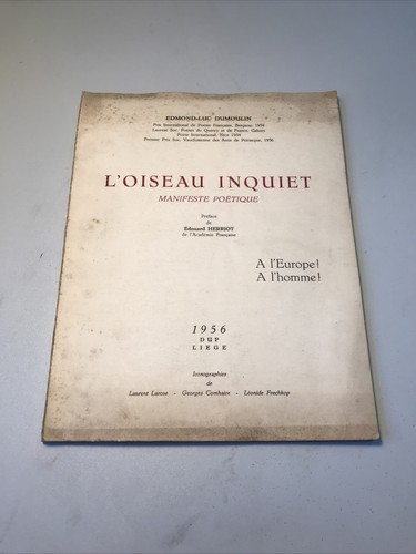 Poesie oiseau inquiet - -, l'oiseau