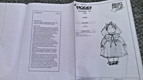 Patron poupée cécile modes - poupée,
