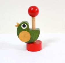 Hochet décoratif piou-piou en bois