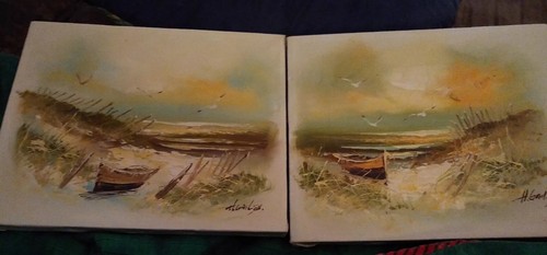 Gailey signed paintings - signed, 2--