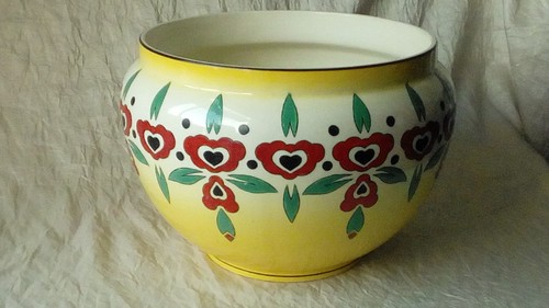 Cache pot faience fives - cache,