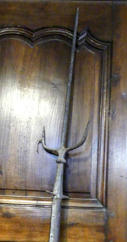 Arme hast médiévale croc - d'hast,