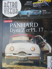 Magazine RETROVISEUR N° 343	avr-18	Panhard Dyna Z et PL 17 / Ford Mustang / Mini