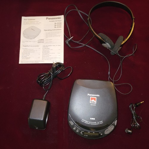 Panasonic s160 portable cd - portable,