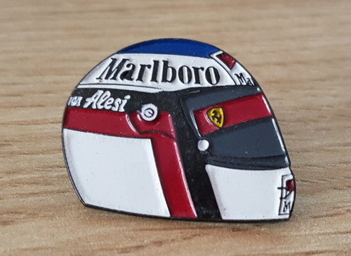 Pin casque marlboro jean - casque,