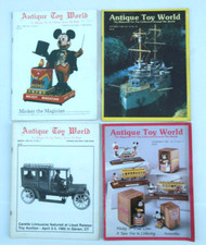 Lot de 4 Magazines Antique Toy World Revue Collection Jouets Anciens année 1982