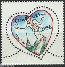 Timbre - FRANCE - Coeur "Tailleur Chanel" - 2004 - Neuf ** - YT3633