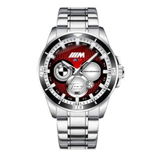 Montre poignet acier - de, en
