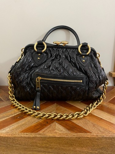 Marc jacobs black leather stam - marc,
