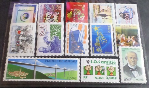 France lot timbres années - timbres,