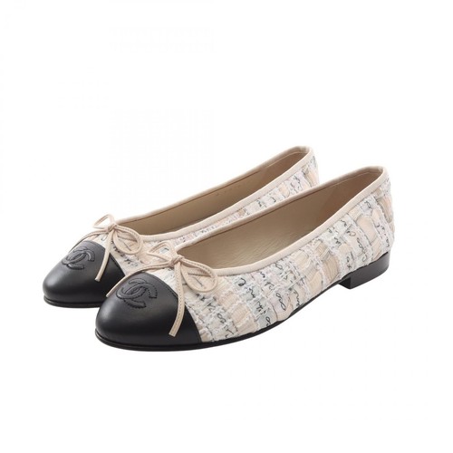 Escarpins chanel ballerine - escarpins,