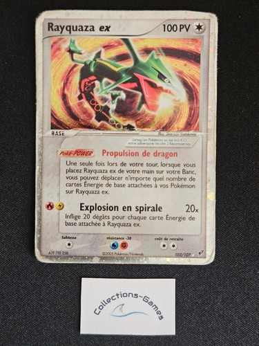 Carte pokémon rayquaza - pokémon, ex