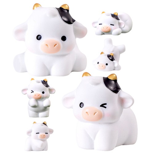 Pcs vaches jouets décor - 6,