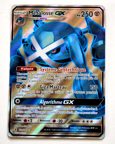 Carte pokemon métalosse - carte,