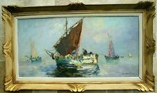 Grand tableau Marine par