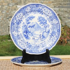 Paire d'assiettes plates 25 cm