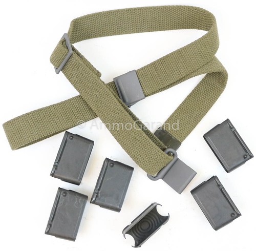 Garand 8rd clips and web - m1,