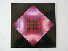 VICTOR VASARELY DELL 2 ESTAMPE