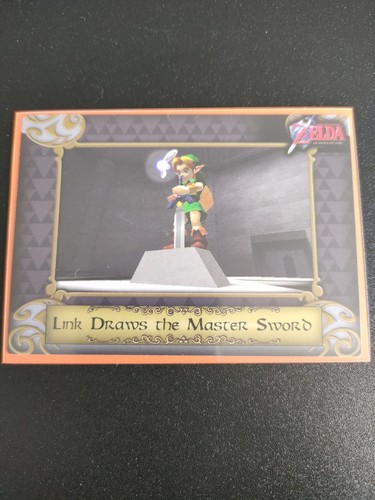 Zelda trading card - card, :