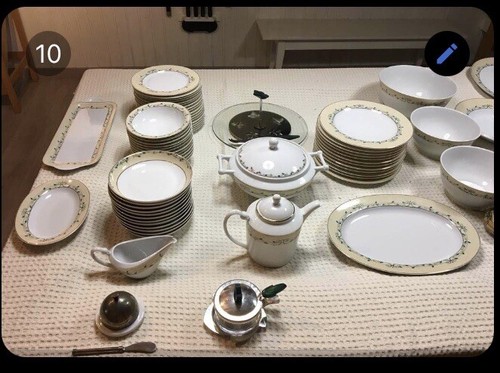 Service table porcelaine - de,