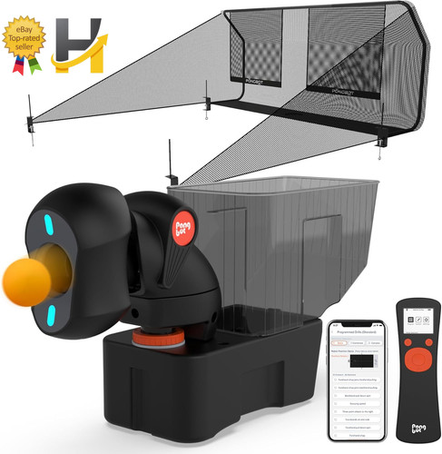 Table tennis robot with net - tennis,